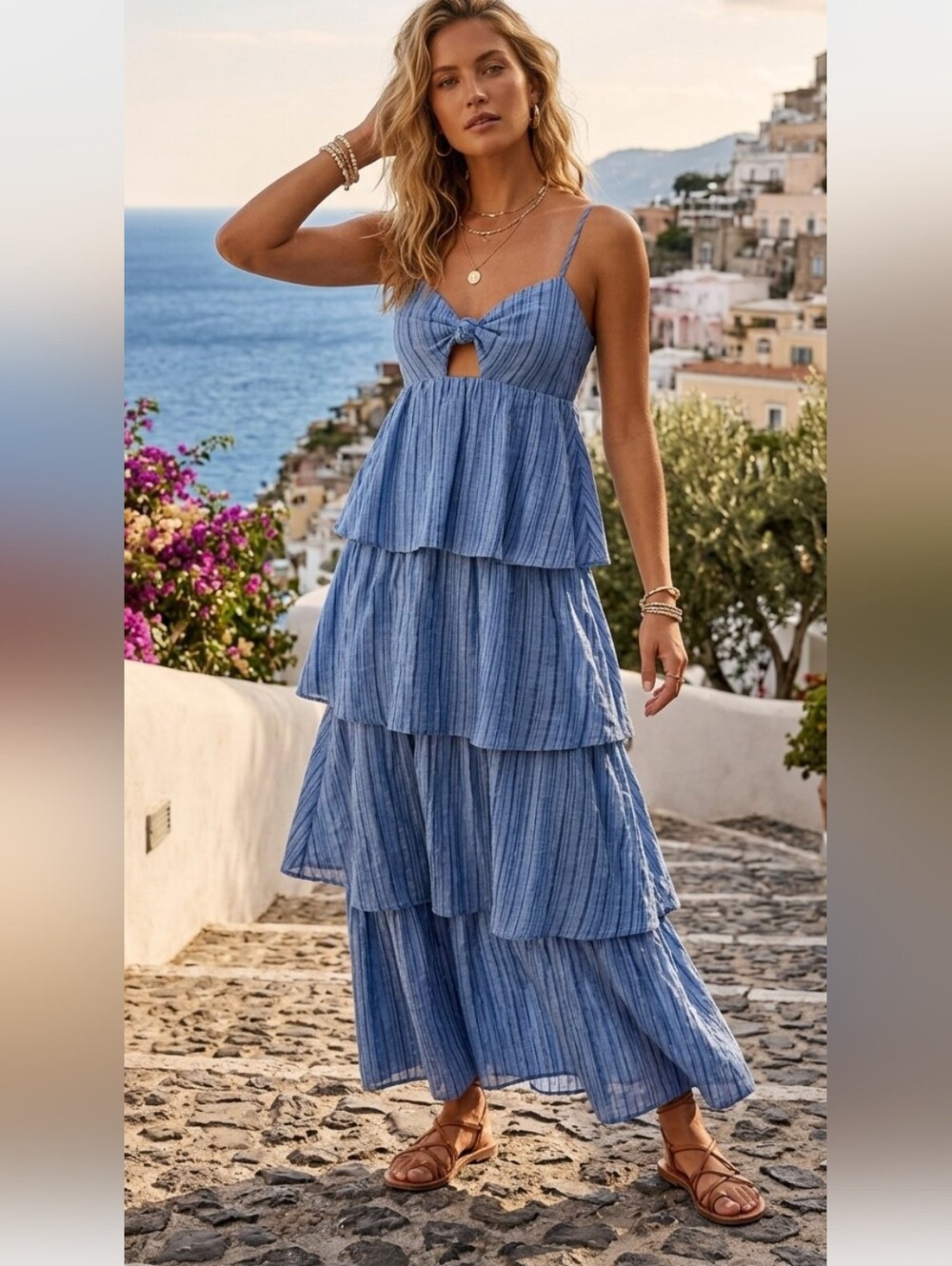 Saylor Jameela Tiered Dress